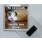 The more people I meet The more I like my cat - Square Acrylic Fridge Magnet