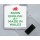 Born English But Made in Wales - Square Acrylic Fridge Magnet