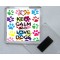 Keep Calm and Love Dogs - Square Acrylic Fridge Magnet