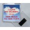 I Love my Mummy From Her Head to Her Toes - Square Acrylic Fridge Magnet