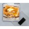 Keep Calm and Love Toast - Square Acrylic Fridge Magnet