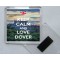 Keep Calm and Love Dover - Square Acrylic Fridge Magnet