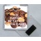 I'd Rather be Eating Jaffa Cakes - Square Acrylic Fridge Magnet