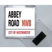Abbey Road - Square Acrylic Fridge Magnet