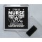 I'm a Nurse What's your Superpower? - Square Acrylic Fridge Magnet