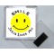 Smile Jesus Loves You - Square Acrylic Fridge Magnet