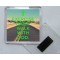 Exercise Daily. Walk with God. - Square Acrylic Fridge Magnet