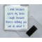 I smile because you're my Uncle. I laugh because there's nothing you can do about it - Square Acrylic Fridge Magnet