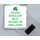 Born English but Made in Ireland - Square Acrylic Fridge Magnet