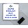 Born English but Made in Scotland - Square Acrylic Fridge Magnet