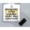 Prosecco is the Answer. What was the Question? - Square Acrylic Fridge Magnet