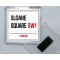 Sloane Square - Square Acrylic Fridge Magnet