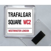 Trafalgar Square - Square Acrylic Fridge Magnet