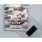 Keep Calm and Love Hippos - Square Acrylic Fridge Magnet