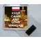 Keep Calm and Love Warsaw - Square Acrylic Fridge Magnet
