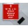 W. W. J. D. What Would Jesus Do? - Square Acrylic Fridge Magnet