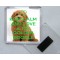 Keep Calm and Love a Toy Golden Doodle - Square Acrylic Fridge Magnet