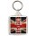Keep Calm and Carry On - Square Keyring