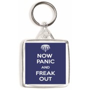 Now Panic and Freak Out - Square Keyring