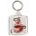 Keep Calm and Drink Coffee - Square Keyring