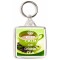 Keep Calm and Drink Tea - Square Keyring