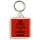 Keep Calm and Drink Beer - Square Keyring