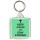 Keep Calm and Stay Strong - Square Keyring