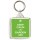 Keep Calm and Garden On - Square Keyring