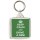 Keep Calm and Drive a Mini - Square Keyring