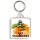 Keep Calm and Eat Tangerines - Square Keyring