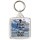 Keep Calm and Trust God - Square Keyring