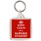 Keep Calm I'm a Nursing Student - Square Keyring