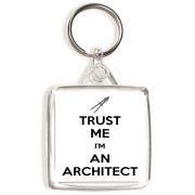 Trust me I'm an Architect - Square Keyring