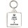 Keep Calm I'm a Doctor - Square Keyring