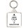 Keep Calm I'm a Solicitor - Square Keyring
