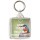 Keep Calm and Help the Kingfishers - Square Keyring