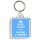 Keep Calm and Phone a Friend - Square Keyring