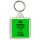 Imbibe Cider and Fall Over - Square Keyring