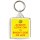 Always Look on the Bright Side of Life - Square Keyring