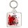 Keep Calm and Kill Zombies - Square Keyring