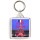 Keep Calm and Love Paris - Square Keyring
