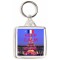 Keep Calm and Love Paris - Square Keyring