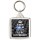 Keep Calm and Dare to be Different - Square Keyring