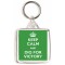Keep Calm and Dig for Victory - Square Keyring