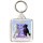 Keep Calm and Love Horses - Square Keyring