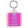 Keep Calm and Love Mummy - Square Keyring