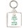 Keep Calm and Make a List - Square Keyring