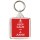 Keep Calm I'm a Judge - Square Keyring