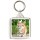Keep Calm and Love Cats - Square Keyring