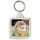 Keep Calm and Love Your Rabbit - Square Keyring